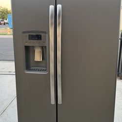REFRIGERATOR GE SLATE COLOR