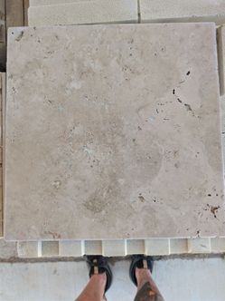 Travertine tile 16x16