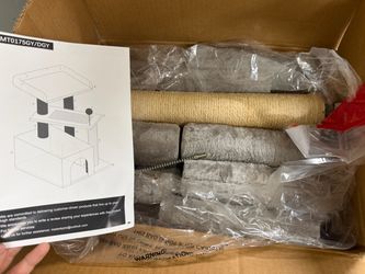29" Small Cat Tree for Indoor Cats with Condo and Scratching Post