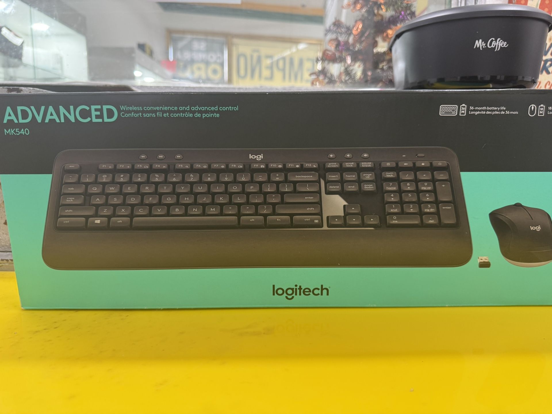 Logitech Keyboard W/ Mouse