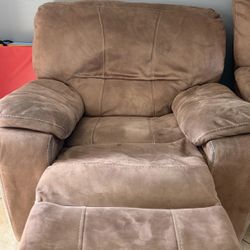 Brown Recliner Couch