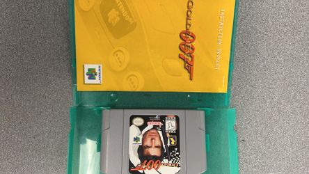 Nintendo 64 golden eye 007 game