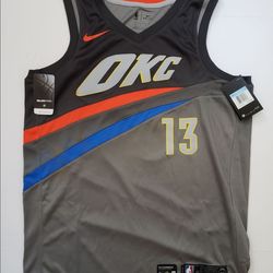 Paul George Oklahoma City Thunder Jersey