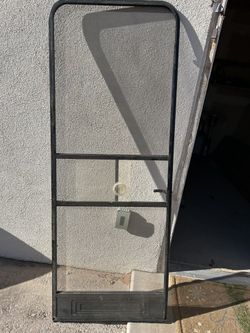 Travel Trailer Spring Door