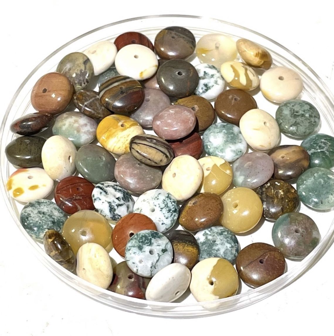Multicolored Jasper Beads