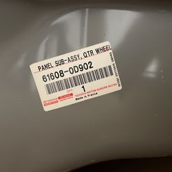 New Toyota Part 2015-2018 Metal Panel Yaris