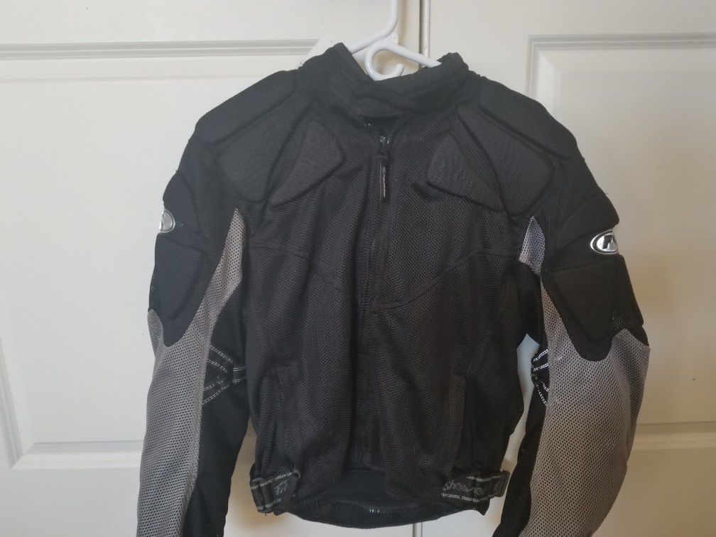 Motorcycle Jacket with Armor (Mens Small)