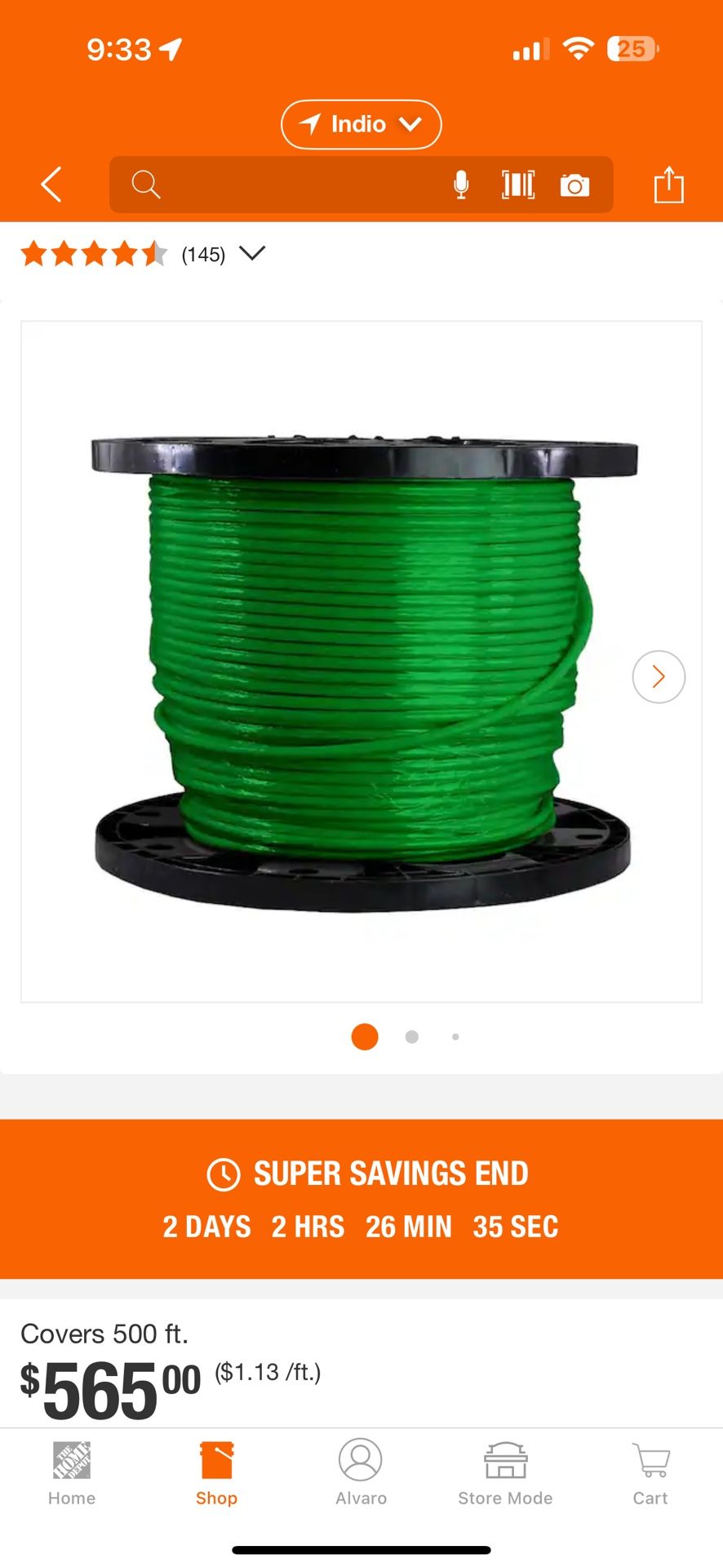 #6 Wire Green