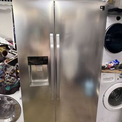 42” LG Studio Built In Counter Depth Side By Side Stainless Steel 