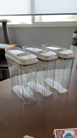 OXO Pop Medium  Cereal Containers - Set of 3