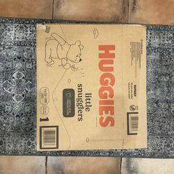 Brand New, Unused Huggies Diapers, Size 1, 198 Count