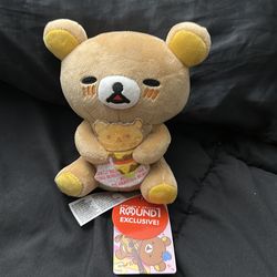 Bear with cheeseburger