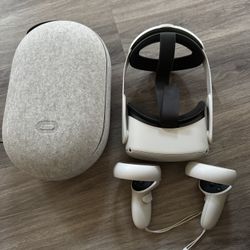 Meta Quest 2 with Pro Strap and Genuine Case