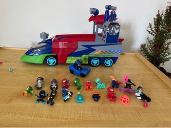 Pj masks truck and figurine set