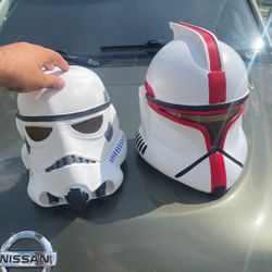 Star Wars Clone Trooper Mask And Helmet