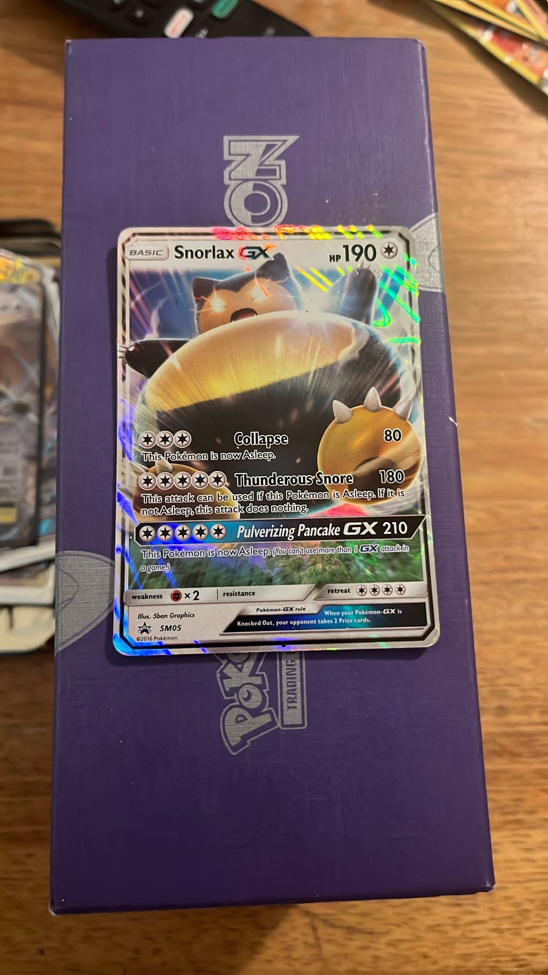 Snorlax GX #SM05