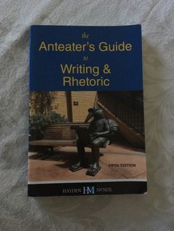 UCI Anteater's guide for writing and rhetoric