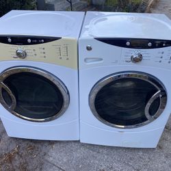 Washer and dryer set