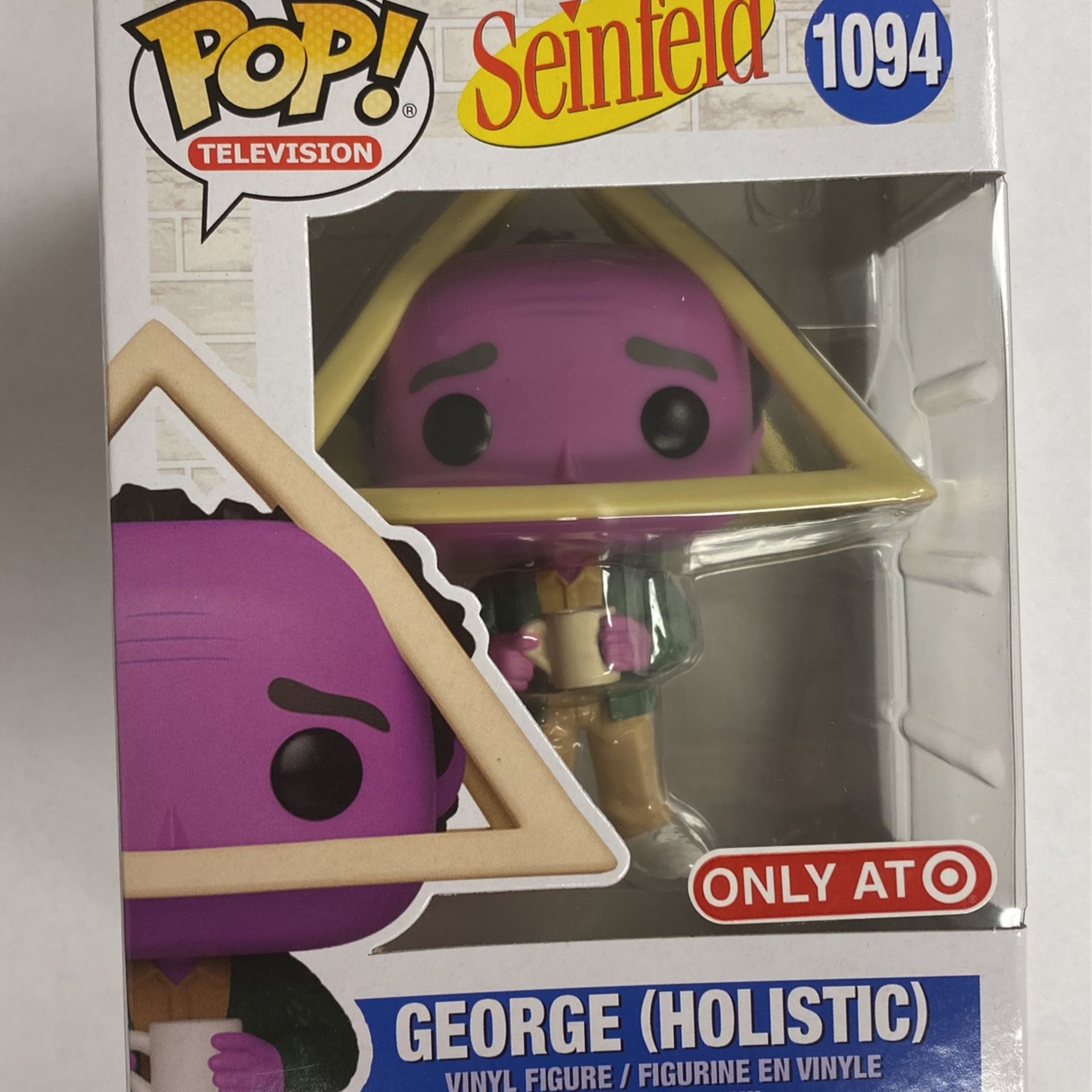 Funko POP! TV: Seinfeld #1094 Holistic George Costanza Target Exclusive 🔥 🔥