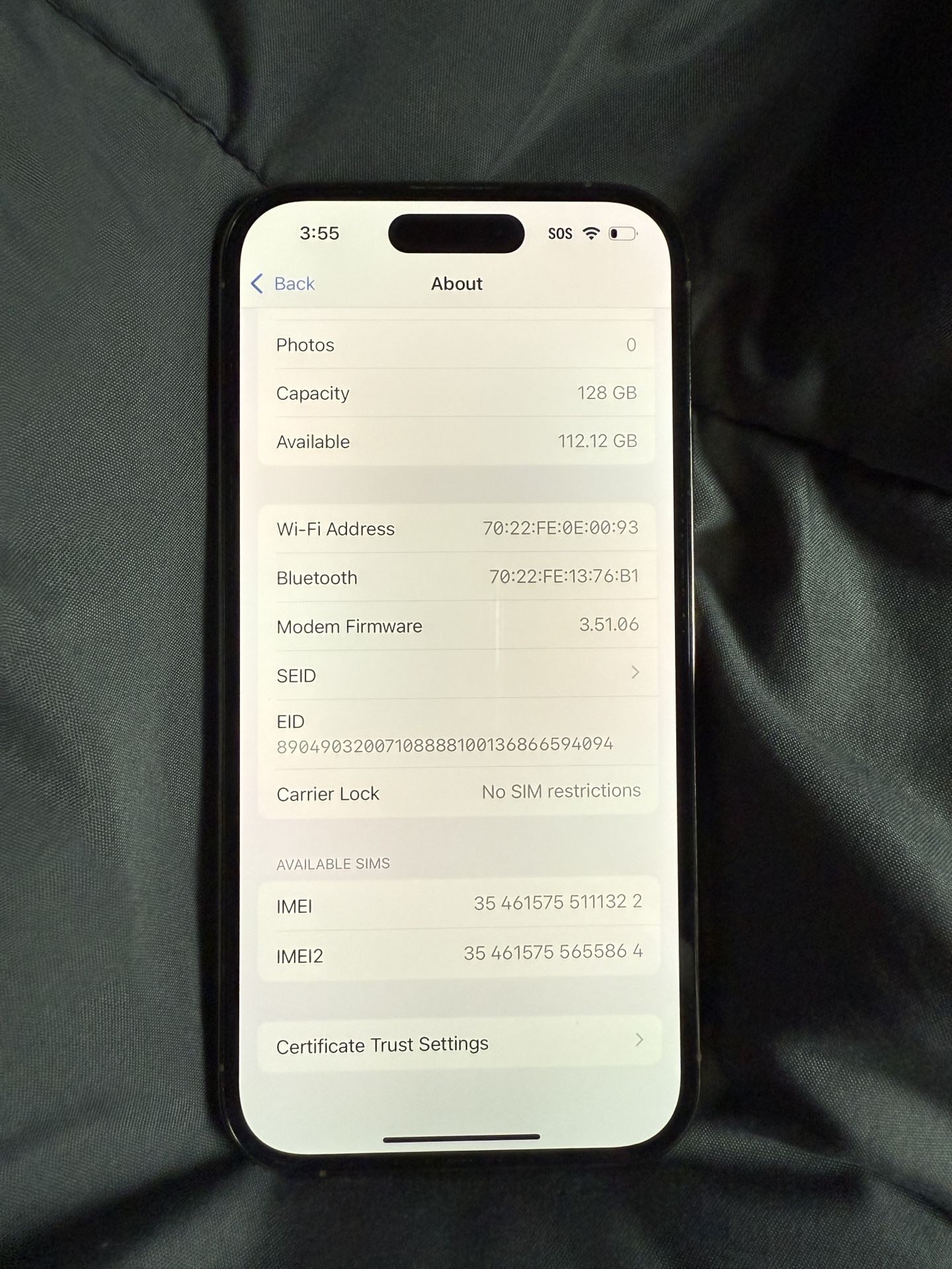 iPhone 14 Pro Gold 128gb