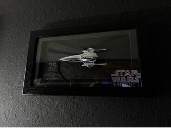 25th Anniversary Framed 3D Naboo Cruiser Black Series