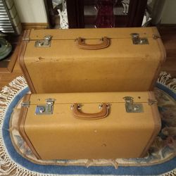 RETRO 1960's 2-Piece Luggage Set