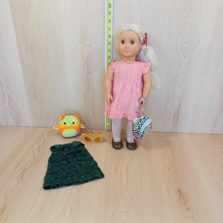 Our Generation 18-inch Fashion Doll With Extras