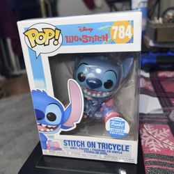 Funko Pop! Deluxe: Disney - Stitch on Tricycle 