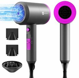 Slope hill hair dryer pink color 1800w *includes diffuser*