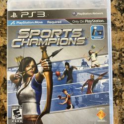PS 3 Sports Champions