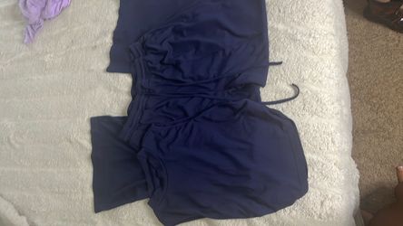 Ribbed cropped racerback style lounge set