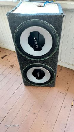 Infinity 2×12" subwoofer  for car
