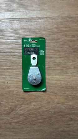 1 1/2in Swivel Single Pulley