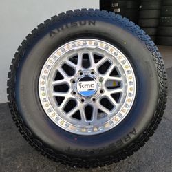 20" KMC wheels/rims w/ 37" Tires