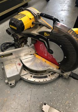 12” dewalt miter saw