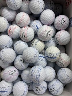 Callaway Supersoft splatter golf balls $1 each