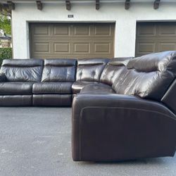 Sectional Couch/Sofa - Brown - Recliners - Leather - Delivery Available 🚛