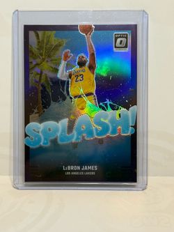 LeBron James #5 Purple Prizm SPLASH!