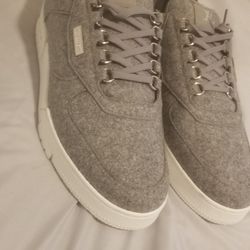 Louis Vuitton Grey Low Sneakers Sz 13