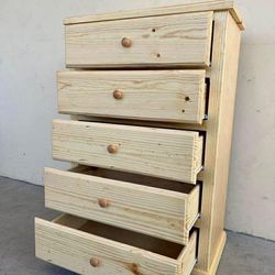 5 Drawer Pine Color 
