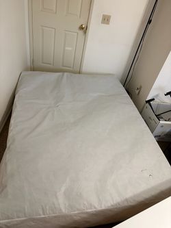 Queen Mattress and Bed Frame