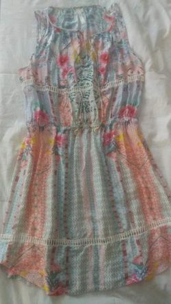 Seafolly Vintage Wildflower Lattice Floral Dress