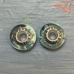 Pandora Murano Glass Charm Beads – Set of 2
