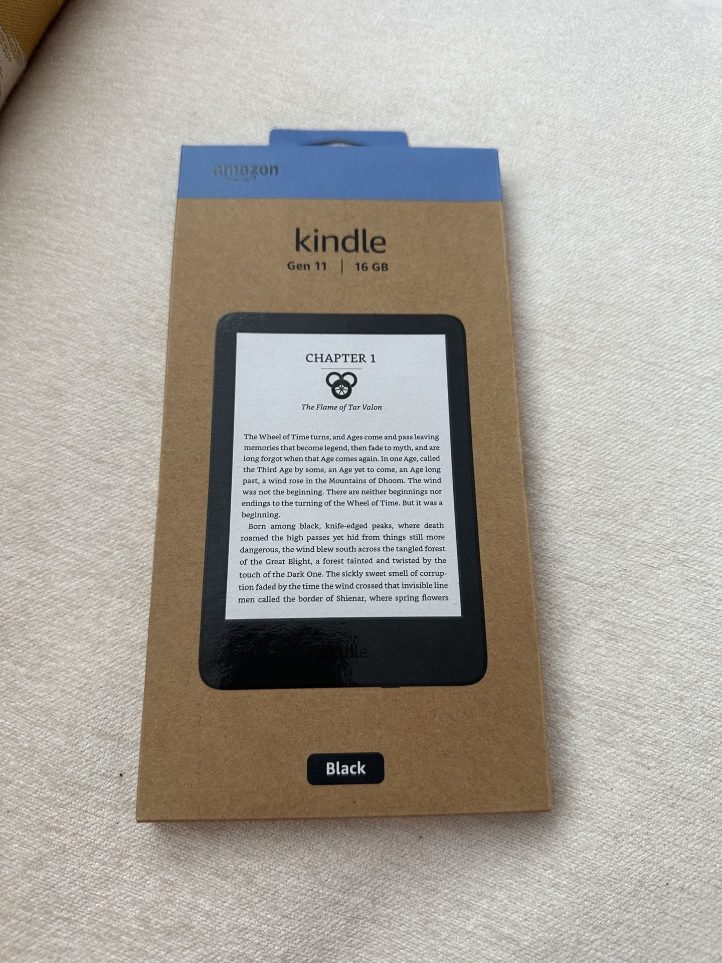 Amazon Kindle E-Reader 6" 11th Gen 16GB Wi-Fi Glare-free Display 2024 Black