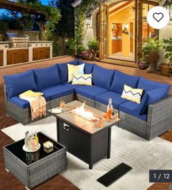 Patio furniture set outdoor new in the box