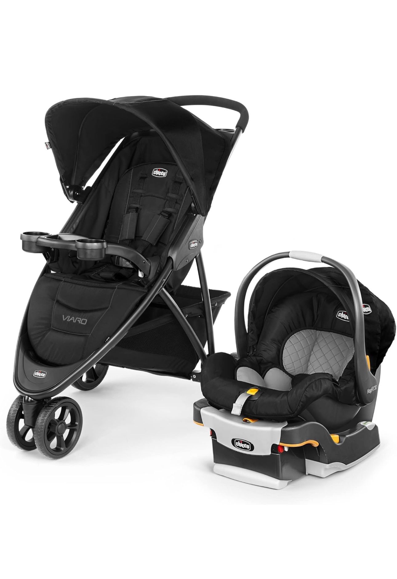 Chicco Viaro Quick-Fold Stroller - Graphite | Grey