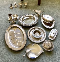 Silver, Mostly Plated, Excellent