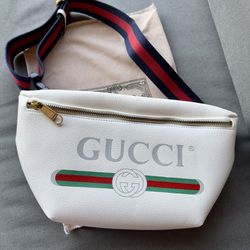 Gucci Gucci Print Leather Belt Bag - Farfetch