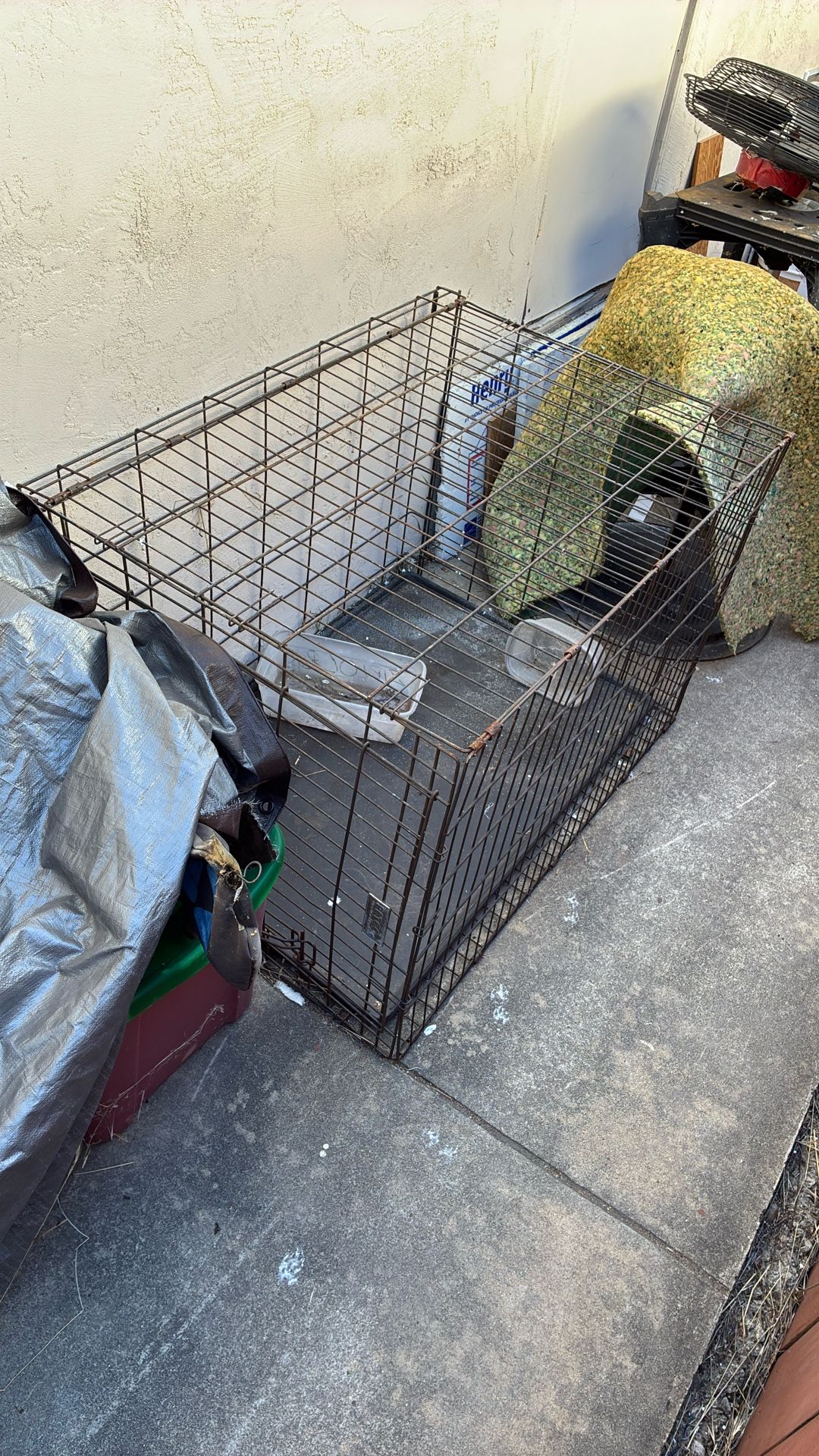 Large dog crate