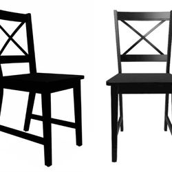 2pcs/set Wooden Chairs 